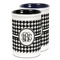 Houndstooth Ceramic Pencil Holder - Large