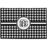 Houndstooth Door Mat - 36"x24" (Personalized)