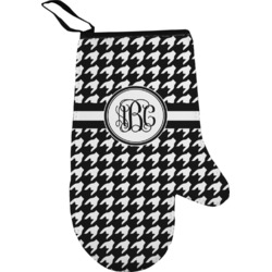 Houndstooth Right Oven Mitt (Personalized)