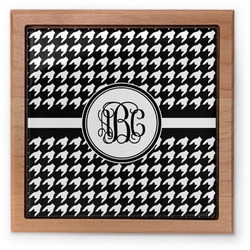 Houndstooth Pet Urn w/ Monogram