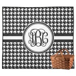 Houndstooth Outdoor Picnic Blanket (Personalized)