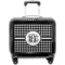 Houndstooth Pilot Bag Luggage with Wheels