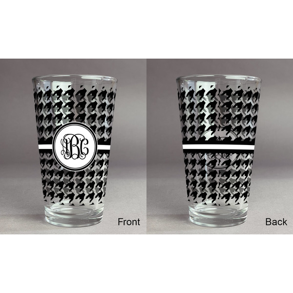 Houndstooth Pint Glass - Full Fill w Transparency - Approval