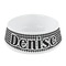 Houndstooth Plastic Pet Bowls - Small - MAIN