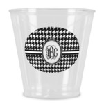 Houndstooth Plastic Shot Glass (Personalized)