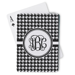 Houndstooth Playing Cards (Personalized)