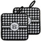 Houndstooth Pot Holders - Set of 2 MAIN
