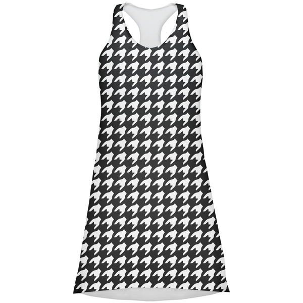 Custom Houndstooth Racerback Dress - Small