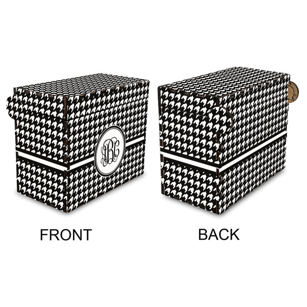 Houndstooth Recipe Box - Full Color - Approval