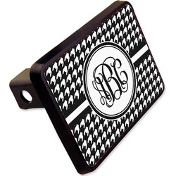 Houndstooth Rectangular Trailer Hitch Cover - 2" (Personalized)