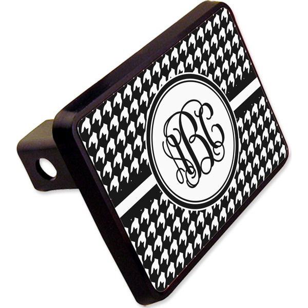 Custom Houndstooth Rectangular Trailer Hitch Cover - 2" (Personalized)