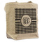Houndstooth Reusable Cotton Grocery Bag - Front View