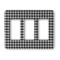 Houndstooth Rocker Light Switch Covers - Triple - MAIN