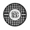 Houndstooth Round Patch