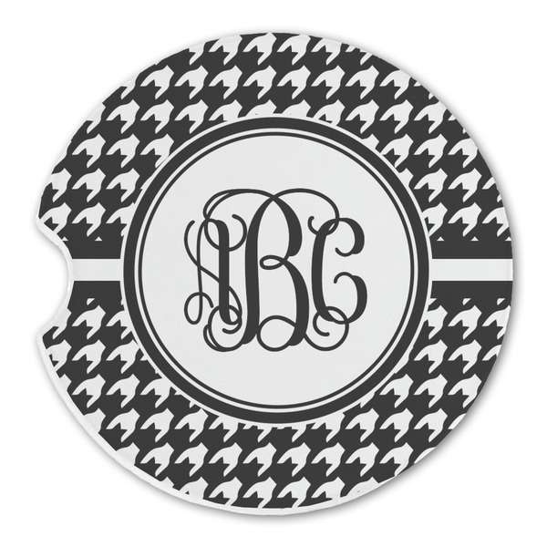 Houndstooth Sandstone Car Coaster - Single