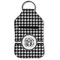 Houndstooth Sanitizer Holder Keychain - Small (Front Flat)