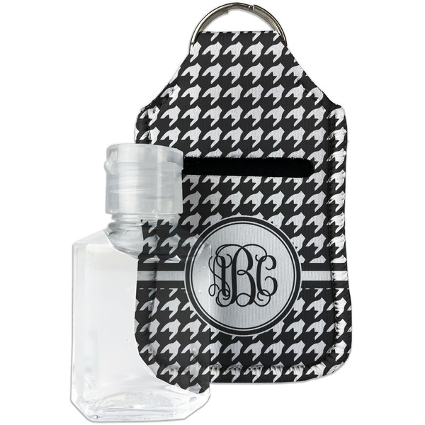 Custom Houndstooth Hand Sanitizer & Keychain Holder - Small (Personalized)