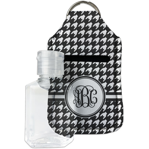 Custom Houndstooth Hand Sanitizer & Keychain Holder (Personalized)
