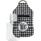 Houndstooth Sanitizer Holder Keychain - Small with Case
