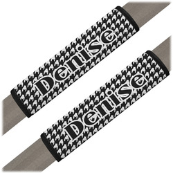 Houndstooth Seat Belt Covers (Set of 2) (Personalized)