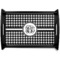 Houndstooth Serving Tray Black Small - Main