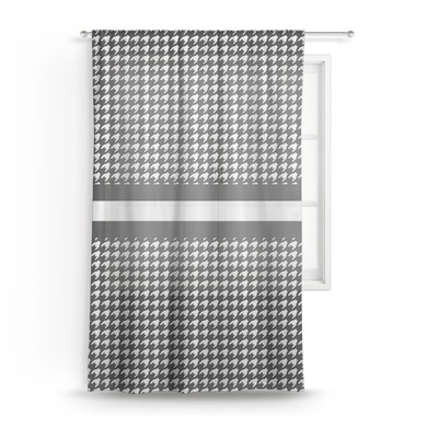 Houndstooth Sheer Curtains (Personalized)