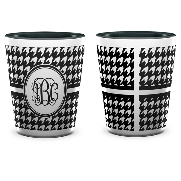 Houndstooth Shot Glass - Two Tone - APPROVAL