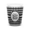Houndstooth Shot Glass - White - FRONT