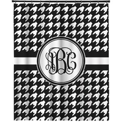 Houndstooth Extra Long Shower Curtain - 70"x84" (Personalized)