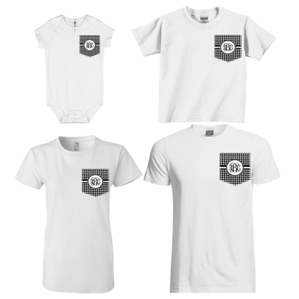 Houndstooth Sized Pockets on Various Products