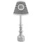 Houndstooth Small Chandelier Lamp - LIFESTYLE (on candle stick)