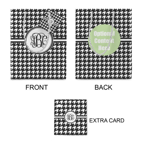 Houndstooth Small Gift Bag - Approval