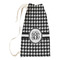 Houndstooth Small Laundry Bag - Front View