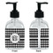 Houndstooth Glass Soap/Lotion Dispenser - Approval