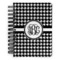 Houndstooth Spiral Journal Small - Front View