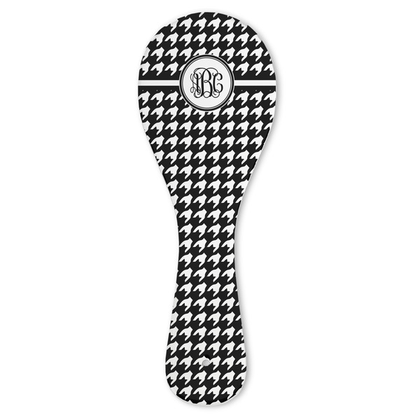 Custom Houndstooth Ceramic Spoon Rest (Personalized)