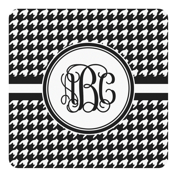 Custom Houndstooth Square Decal - XLarge (Personalized)
