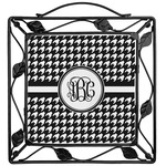 Houndstooth Square Trivet (Personalized)