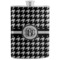 Houndstooth Stainless Steel Flask (Personalized)