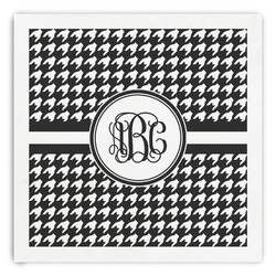 Houndstooth Paper Dinner Napkins (Personalized)