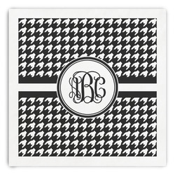 Houndstooth Paper Dinner Napkins (Personalized)