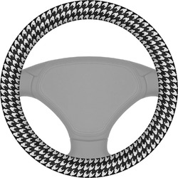 Houndstooth Steering Wheel Cover