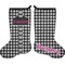 Houndstooth Stocking - Double-Sided - Approval