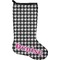 Houndstooth Holiday Stocking - Neoprene (Personalized)