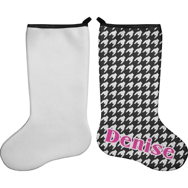Houndstooth Stocking - Single-Sided - Approval