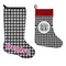 Houndstooth Stockings - Side by Side compare