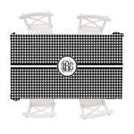 Houndstooth Tablecloth - 58"x102" (Personalized)