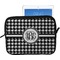 Houndstooth Tablet Case / Sleeve - Large (Personalized)