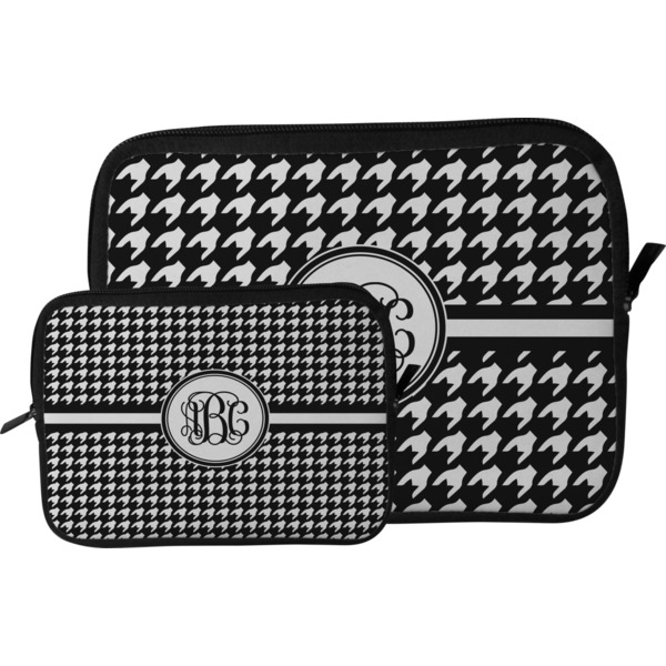 Houndstooth Tablet Sleeve (Size Comparison)