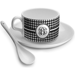 Houndstooth Tea Cup - Single (Personalized)